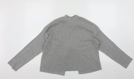 Womens UK Size XS Bershka Grey Pullover Jumper