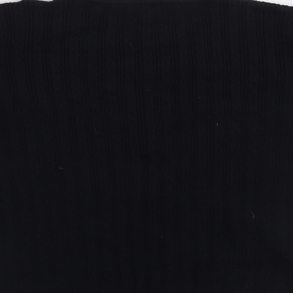 Womens UK Size L CC Black Pullover Jumper
