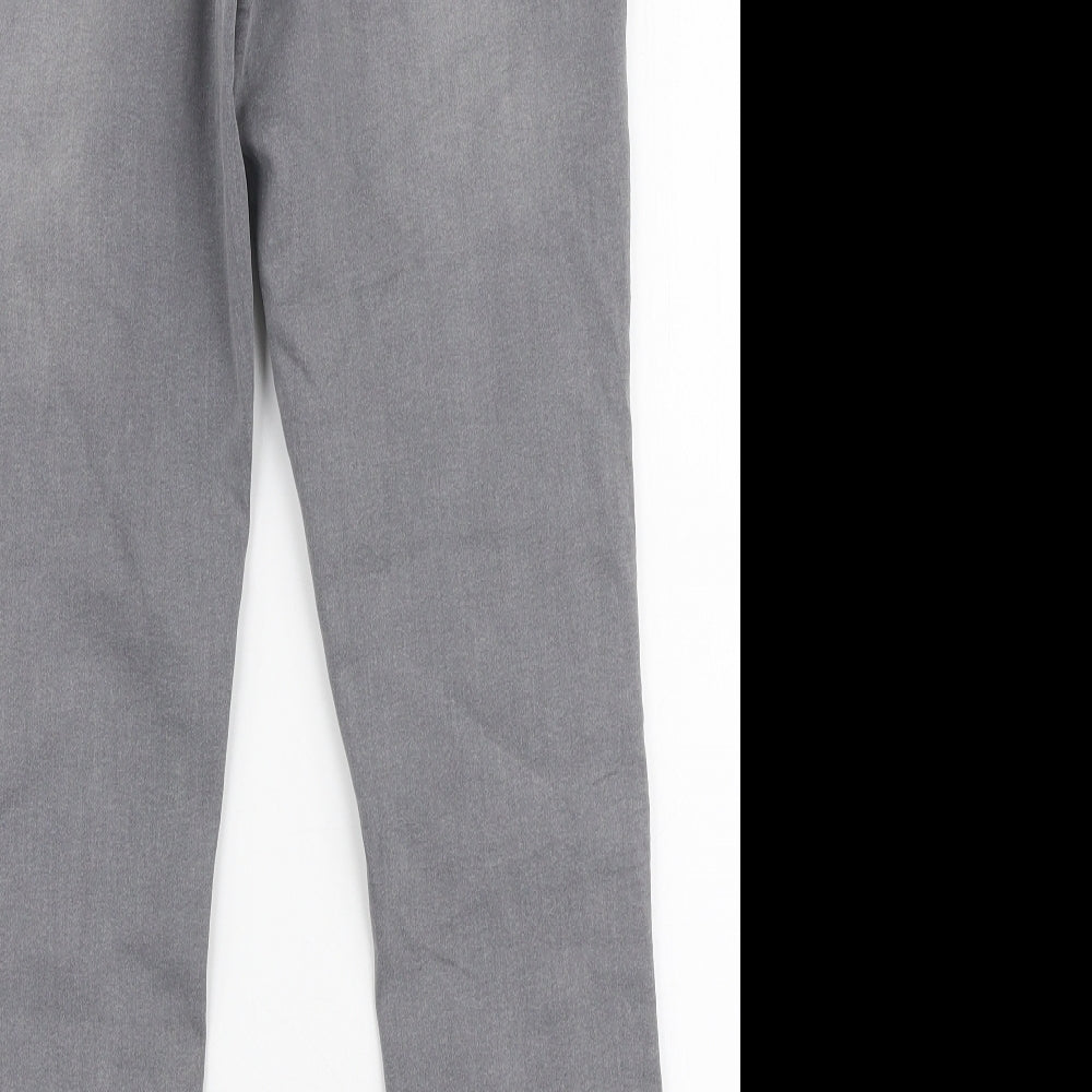 Womens UK Size 12 Papaya Slim Fit Skinny Grey Jeans