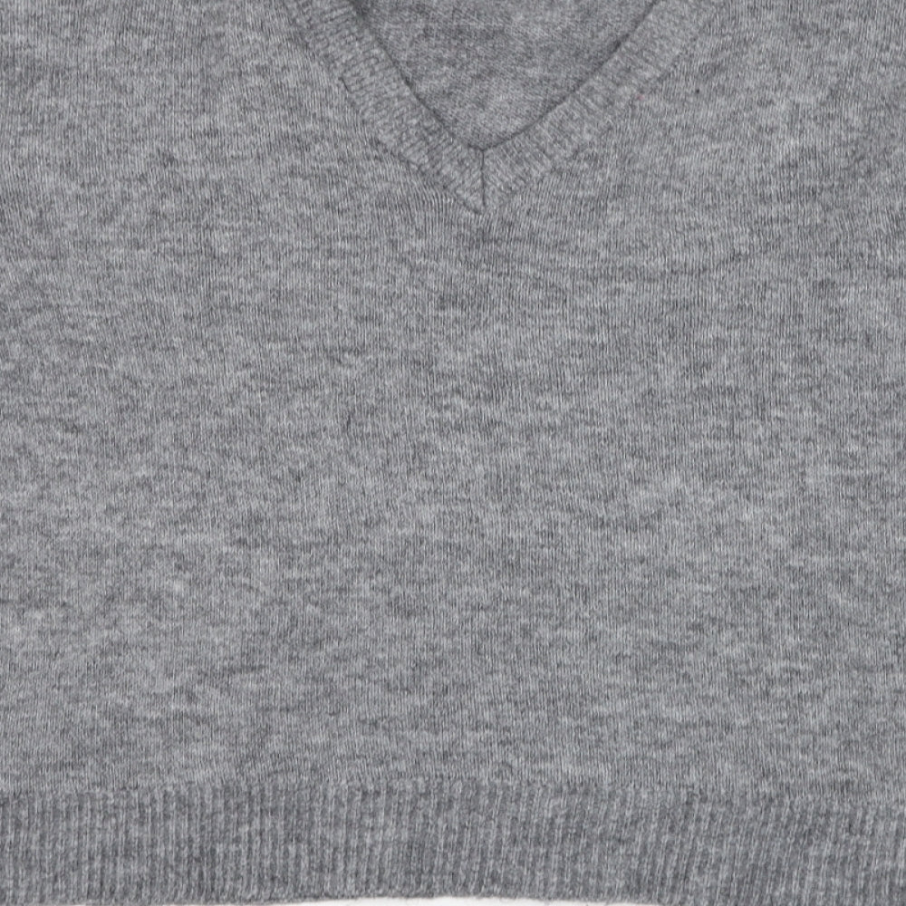 Womens UK Size L VERO MODA Grey Pullover Jumper