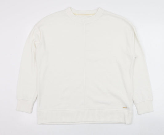 Womens UK Size 8 Dunnes Stores Ivory Pullover Jumper