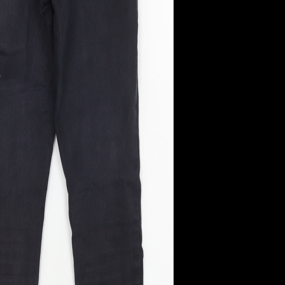 Mens UK Size 28 in Topshop Regular Fit Skinny Black Jeans