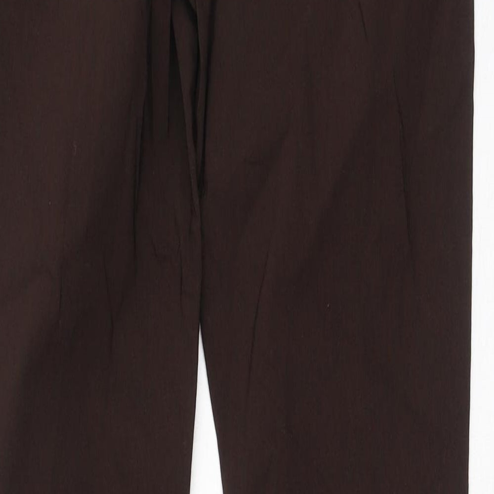 Womens UK Size 8 ASOS Regular Fit Green Trousers