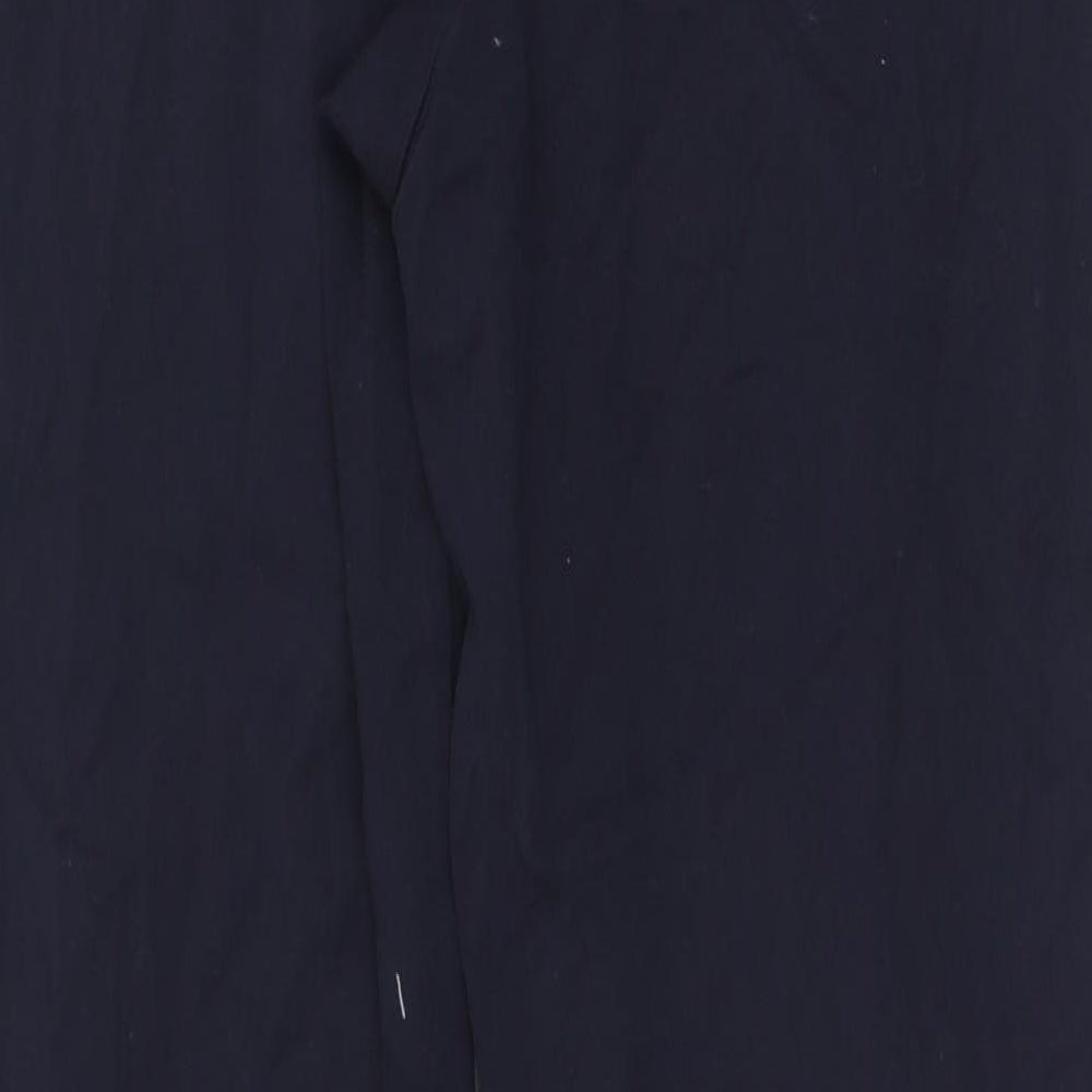 Womens UK Size 8 Marks and Spencer Regular Fit Blue Trousers