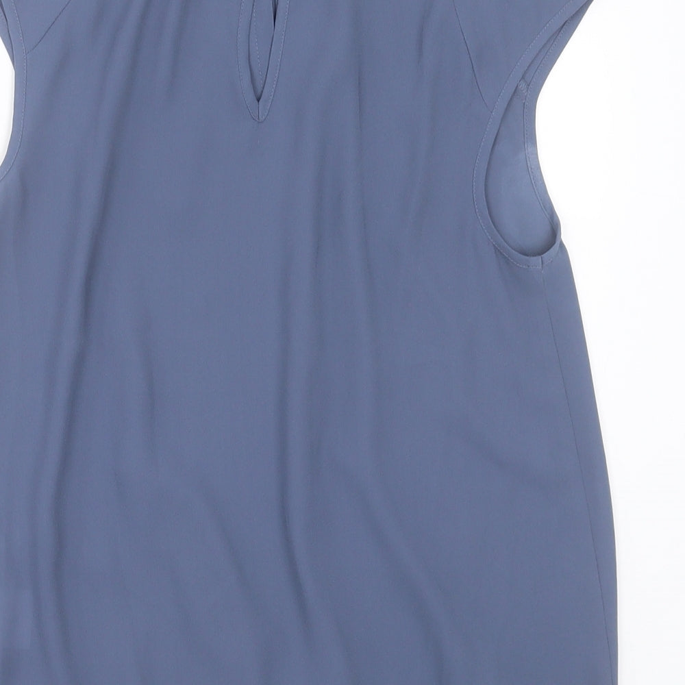 Womens UK Size 8 Warehouse Grey Basic Tank