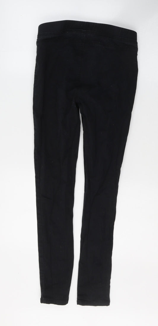 Womens UK Size 28 in Preworn Slim Fit Jegging Black Jeans
