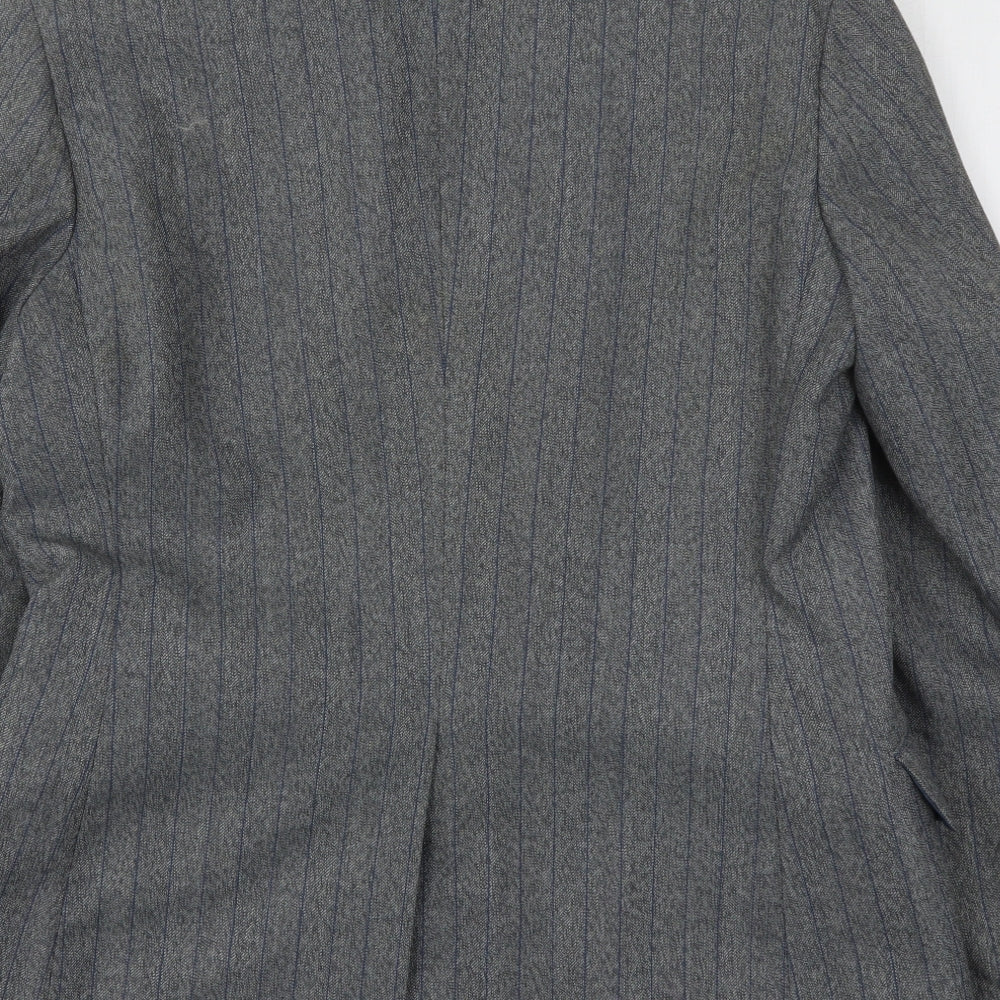 Mens UK Size Preworn Regular Grey Suit Jacket