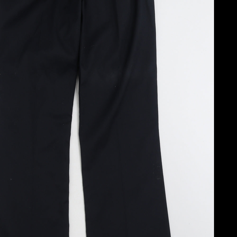 Womens UK Size 12 Meltemi Regular Fit Black Trousers