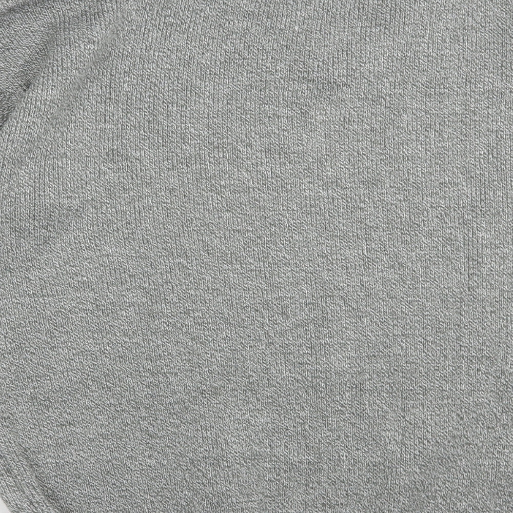 Premier Man Mens Grey V-Neck Acrylic Pullover Jumper Size M