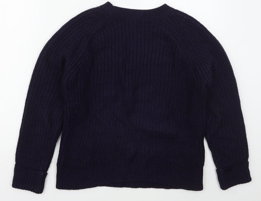 Womens UK Size 10 Dorothy Perkins Blue Pullover Jumper