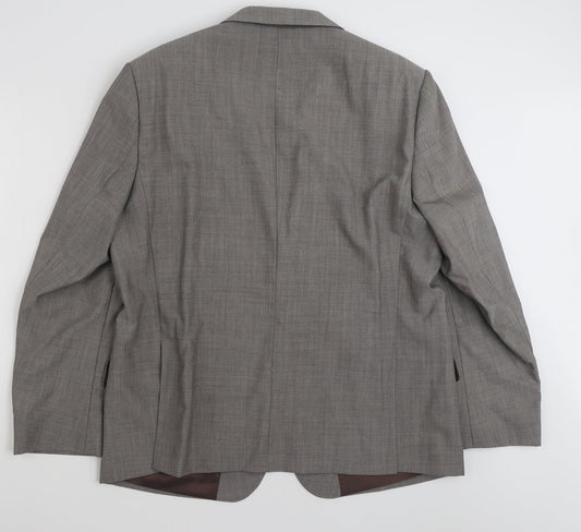 Mens UK Size 46 Marks and Spencer Regular Grey Suit Jacket