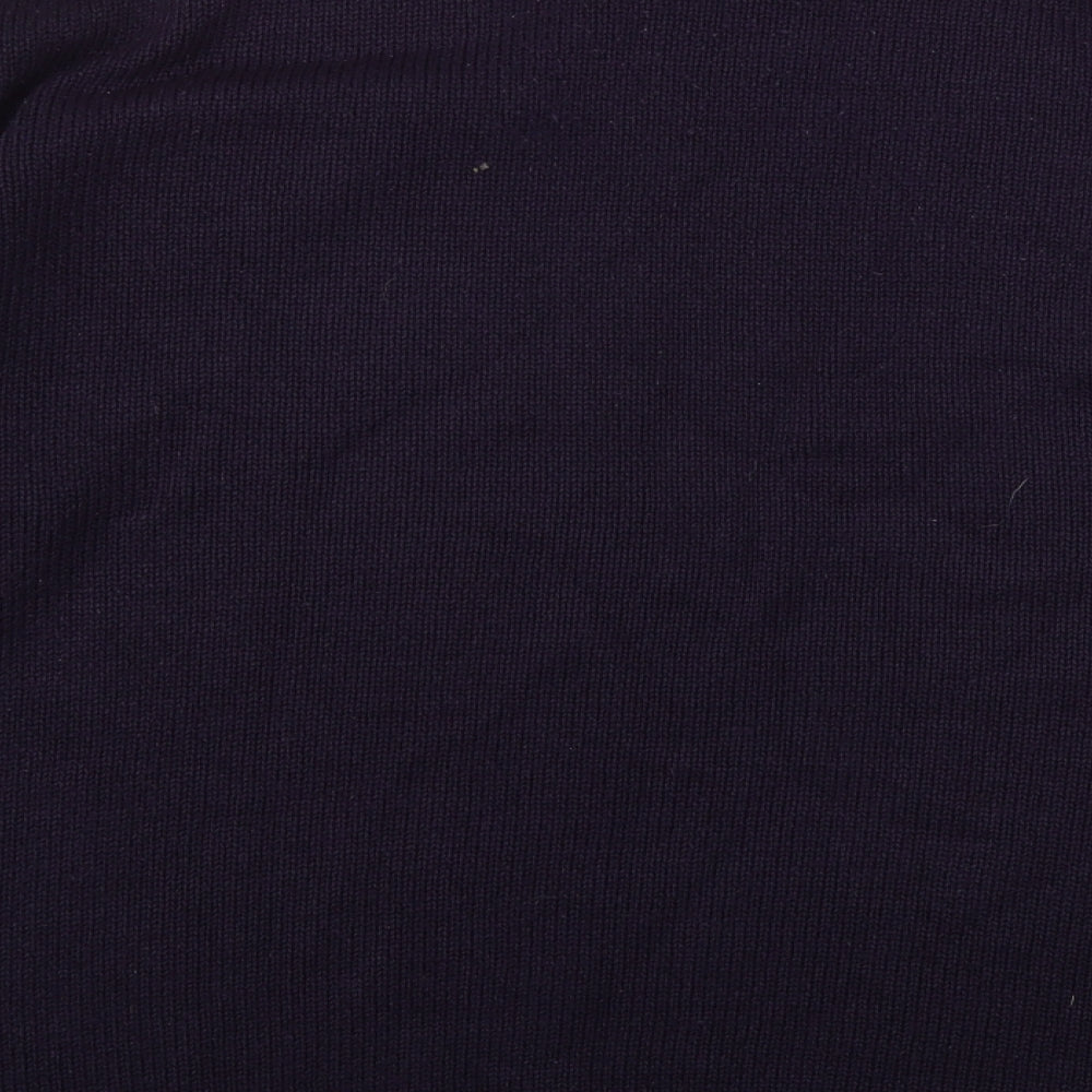 Workwear Mens Blue Round Neck Acrylic Pullover Jumper Size XL