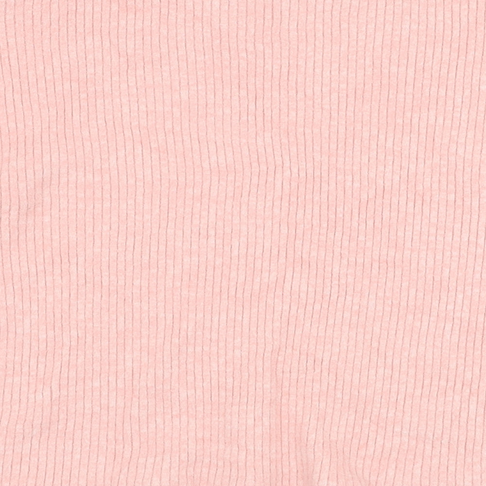 Womens UK Size S H&M Pink Pullover Sweatshirt