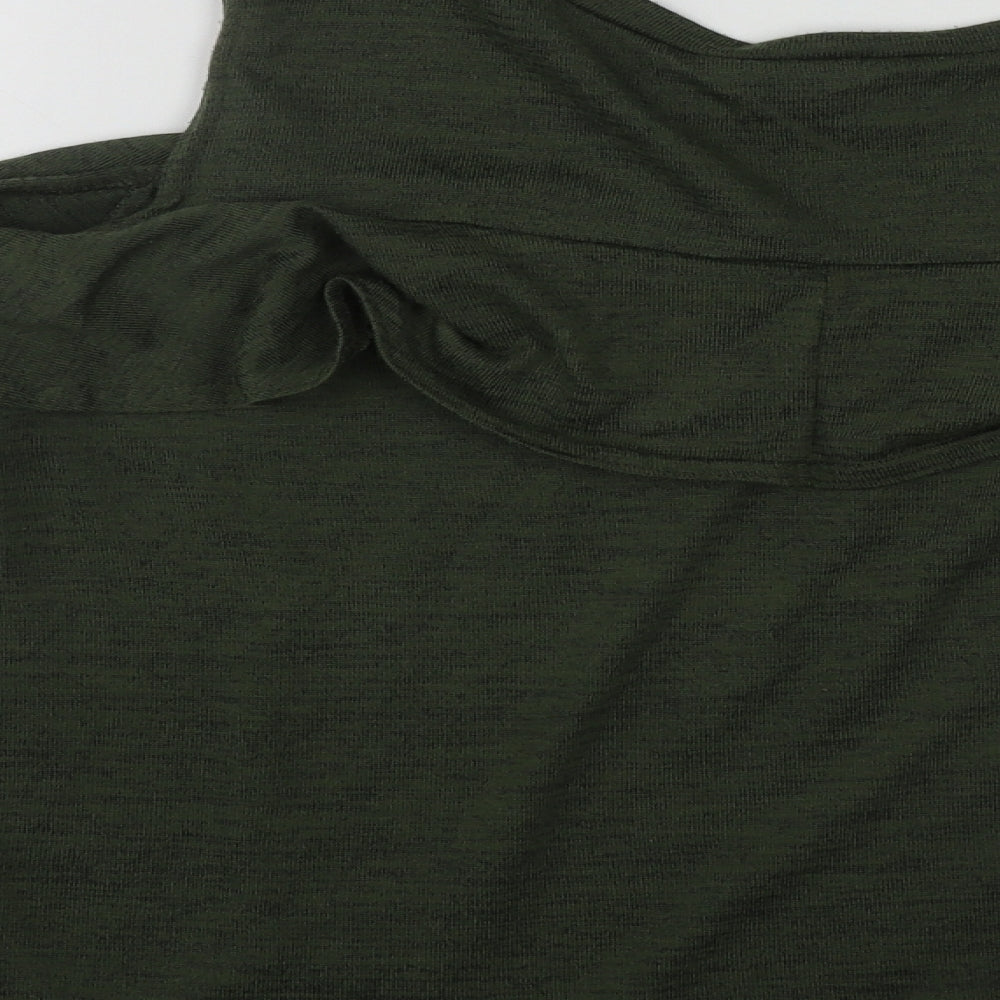 Womens UK Size 16 Select Green Basic Blouse
