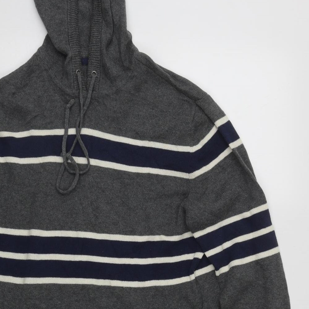 Mens UK Size M Gap Green Pullover Hoodie