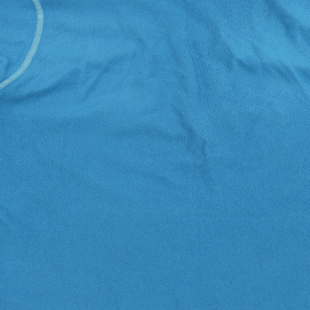 Carole Hochman Womens Blue Polyester Pullover Sweatshirt Size L Pullover