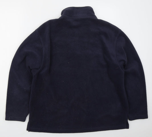 West Rock Mens Blue Jacket Size L Zip