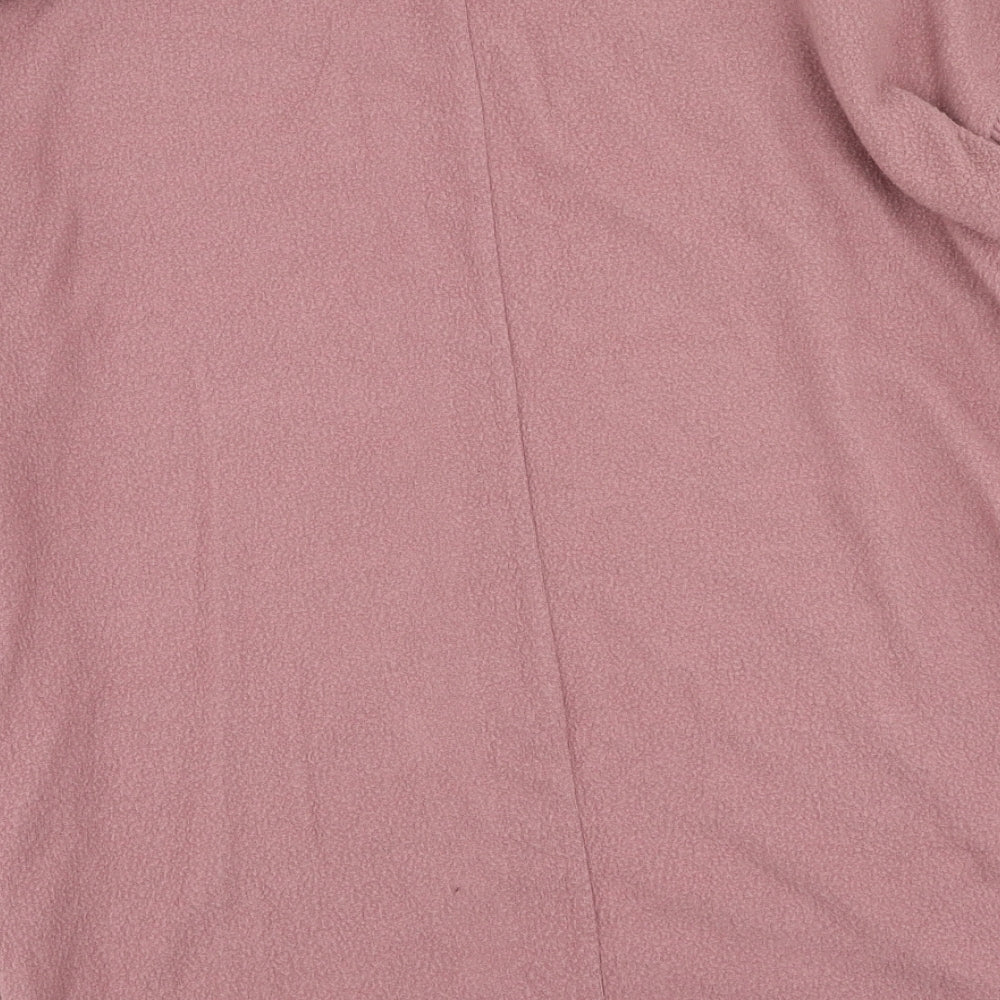 George Womens Pink Round Neck Viscose Pullover Jumper Size S