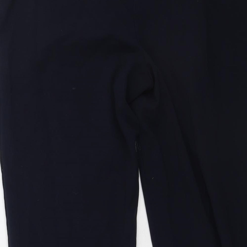 Womens UK Size 12 Isle Regular Fit Blue Trousers