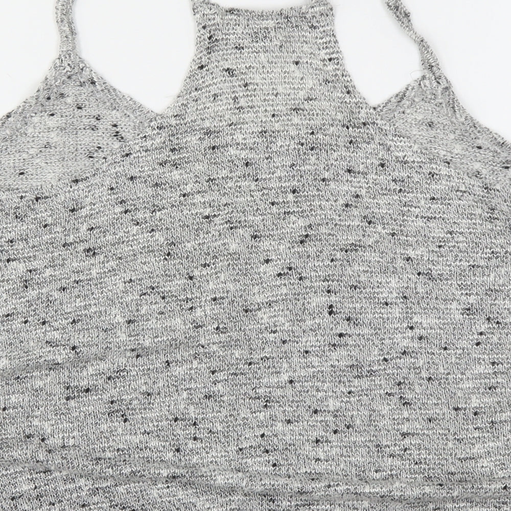 Womens UK Size 10 Atmosphere Grey Camisole Tank