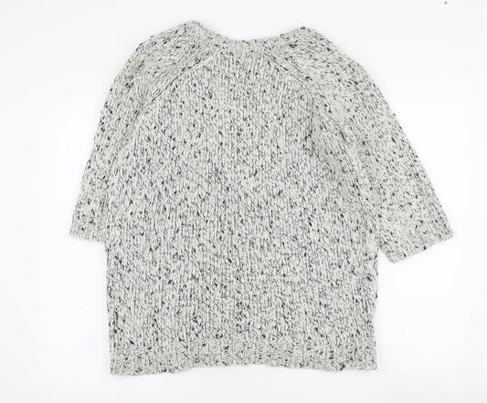 Womens UK Size M H&M Ivory Pullover Jumper
