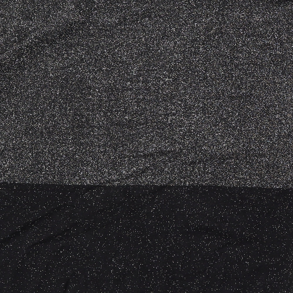 TU Womens Black Round Neck Viscose Pullover Jumper Size 10