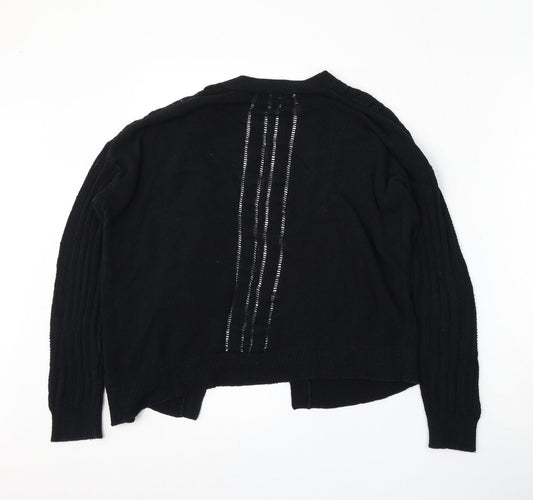 Womens UK Size 10 NEXT Black Cardigan Jumper