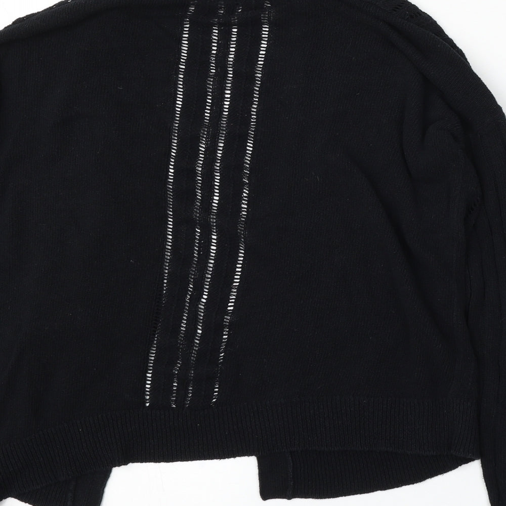 Womens UK Size 10 NEXT Black Cardigan Jumper