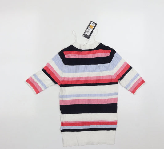 Womens UK Size 10 Marks and Spencer Multicoloured Pullover Jumper