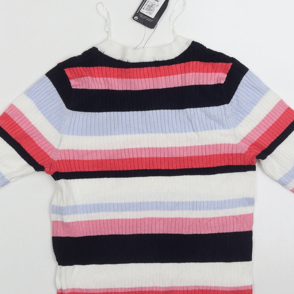 Womens UK Size 10 Marks and Spencer Multicoloured Pullover Jumper