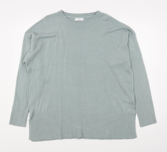 Womens UK Size 16 Matalan Green Pullover Jumper