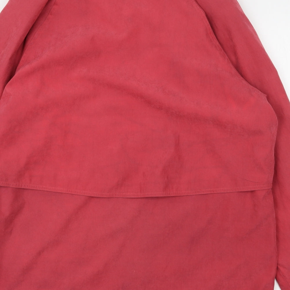 Womens UK Size M Gold Pink Overcoat
