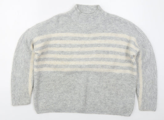 Womens UK Size L Matalan Grey Pullover Jumper