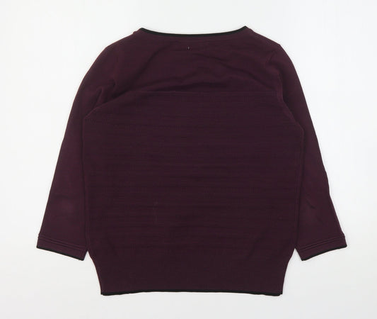 Womens UK Size 14 Principles Purple Pullover Jumper