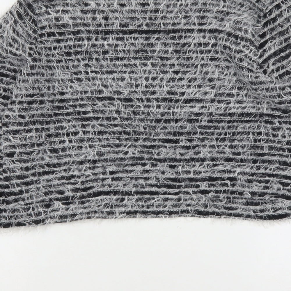Womens UK Size 12 River Island Grey Pullover Jumper