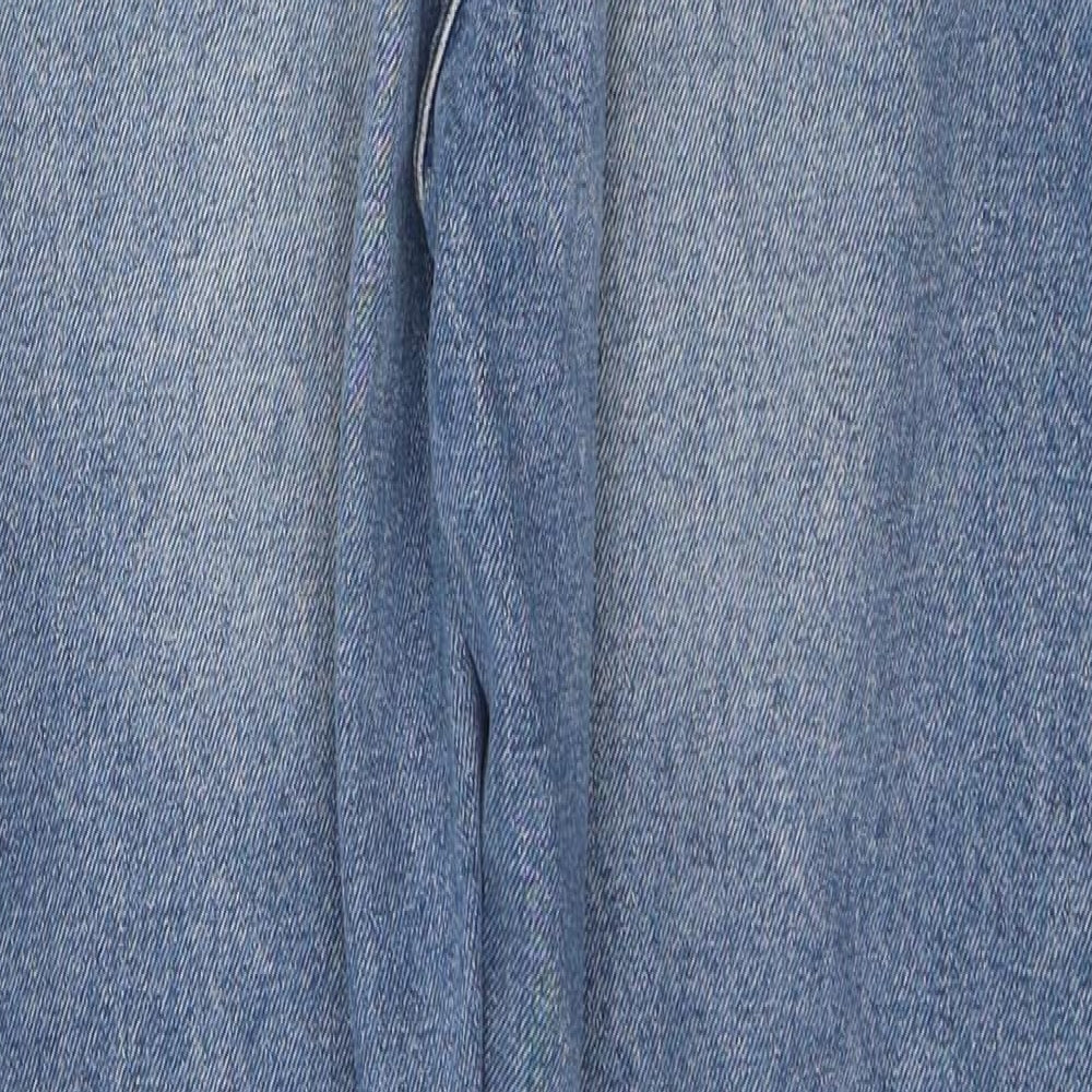 JJXX Mens Blue Cotton Straight Jeans Size 27 in L30 in Regular Button