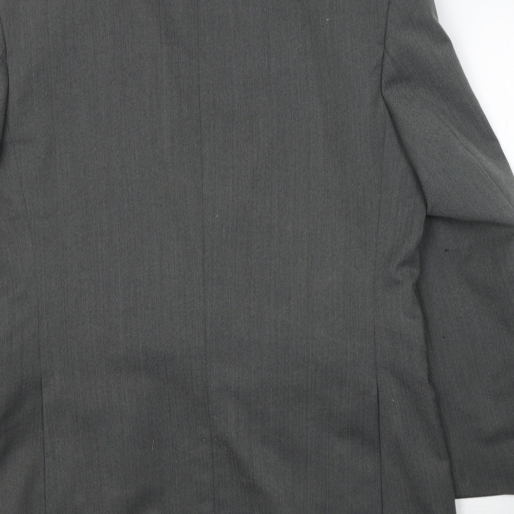 Mens UK Size M Chatsworth Regular Grey Suit Jacket