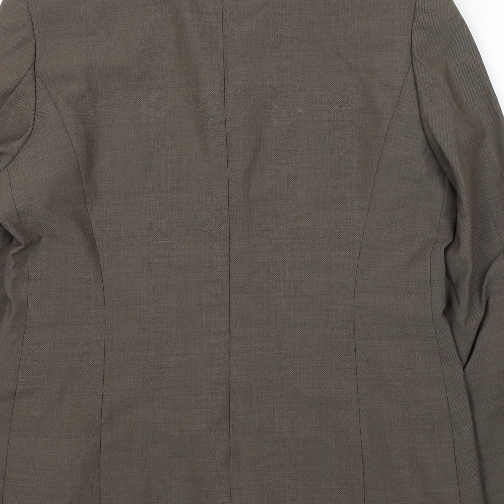 Womens UK Size 14 Marks and Spencer Regular Brown Suit Jacket