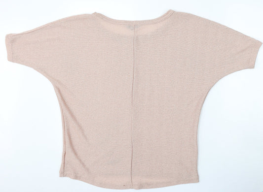 Womens UK Size 8 NEXT Pink Pullover Jumper