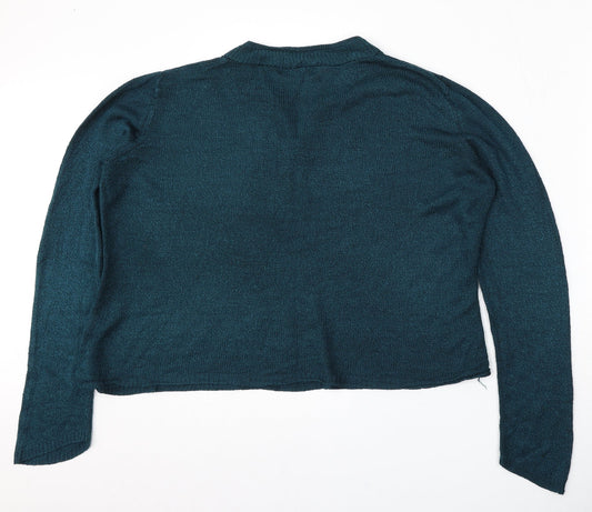Womens UK Size 14 BM Collection Blue Pullover Jumper