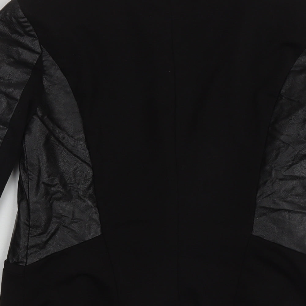 Womens UK Size 6 H&M Black Jacket