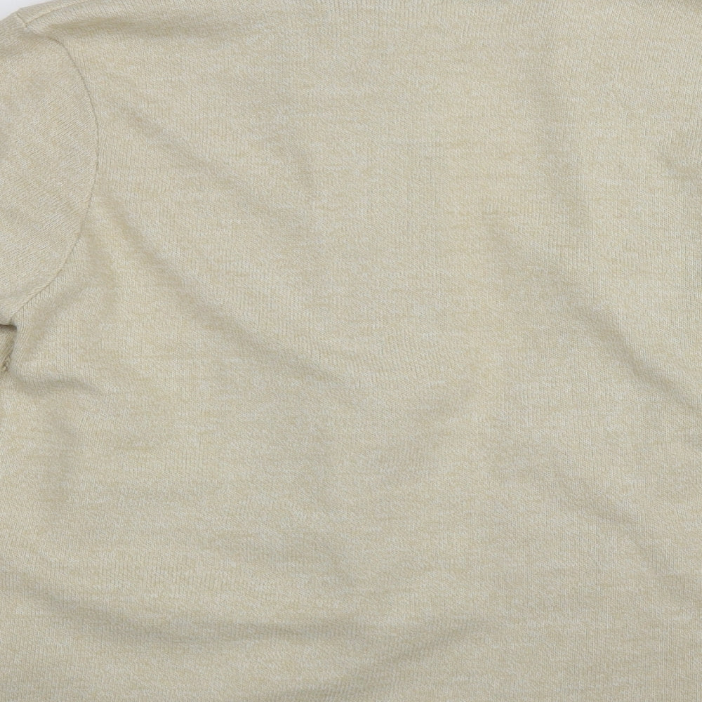 Womens UK Size L ME Beige Cardigan Jumper