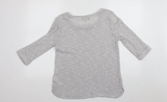 Womens UK Size 14 New Look Grey Pullover Jumper