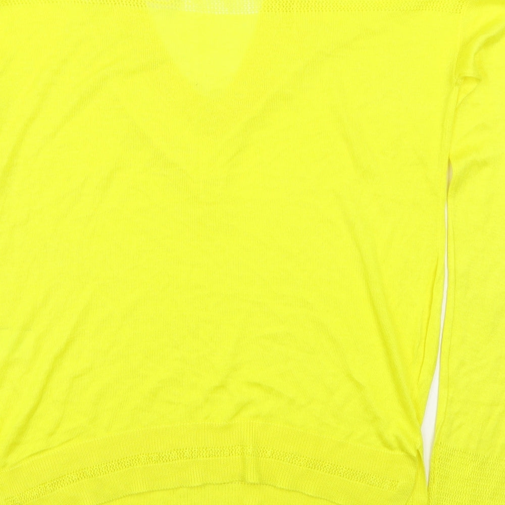 Womens UK Size 8 NEXT Yellow Pullover Jumper