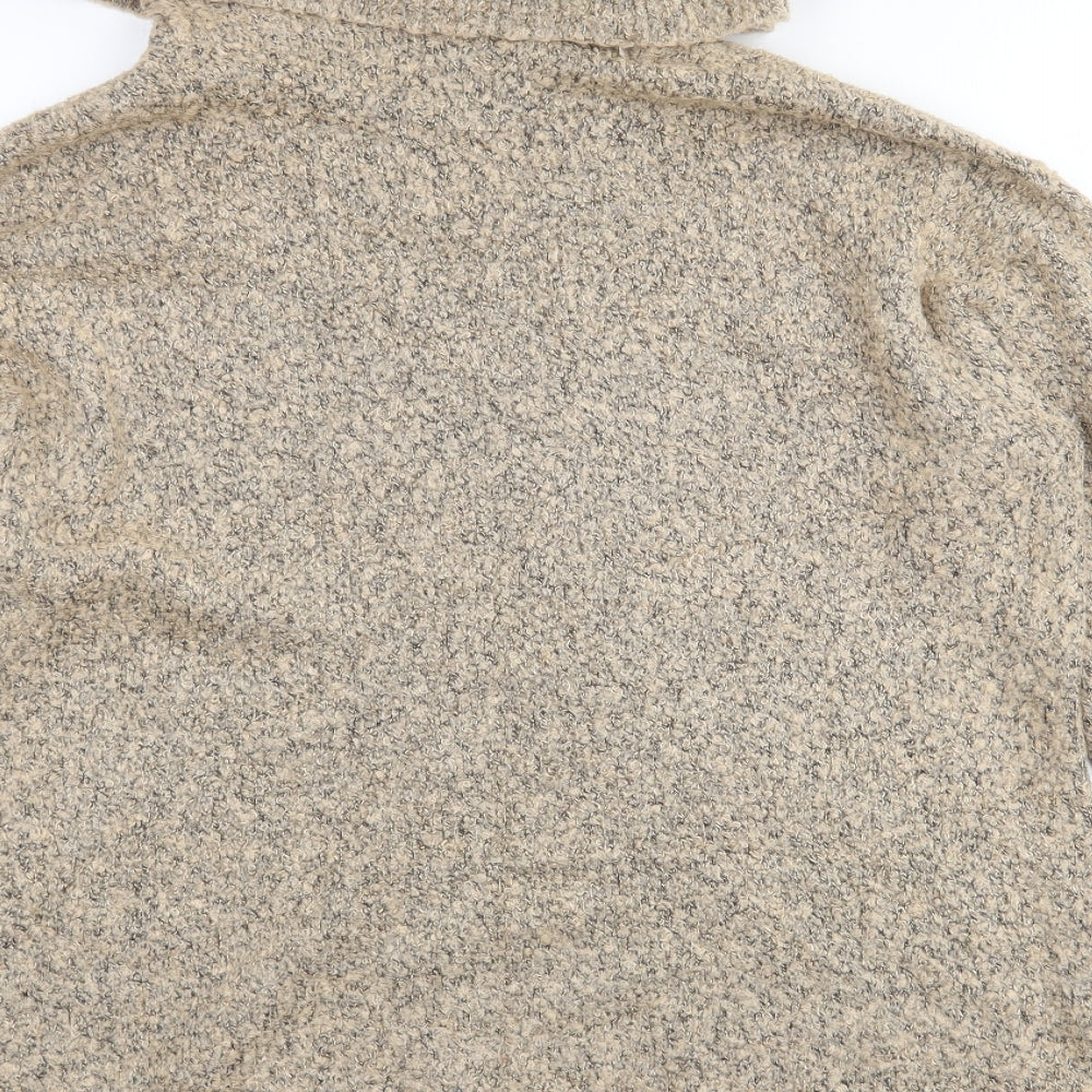 Womens UK Size 14 Marks and Spencer Beige Pullover Jumper