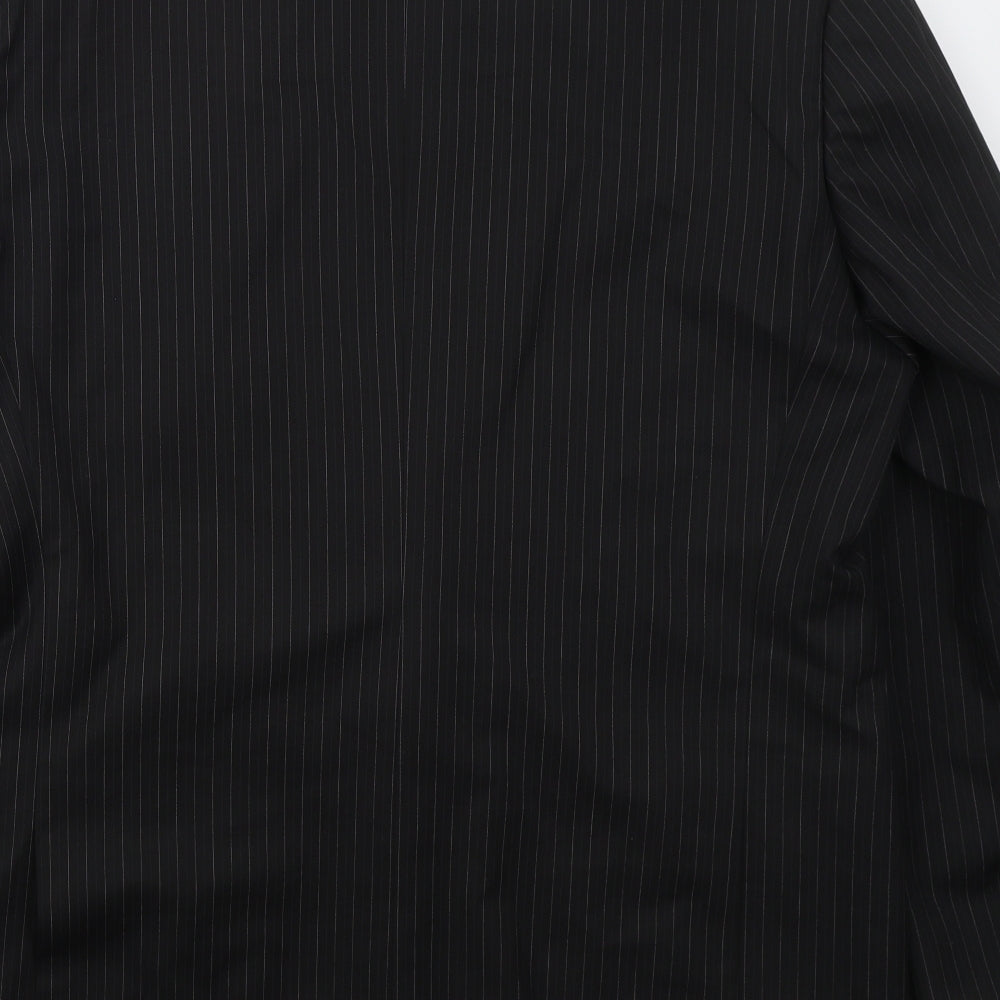 Mens UK Size 44 Preworn Regular Black Suit Jacket