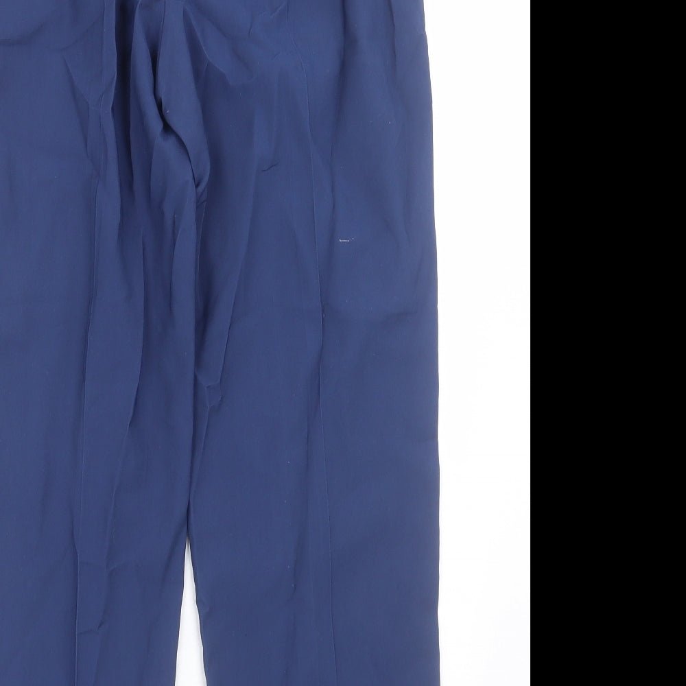 Womens UK Size 14 Dunnes Stores Regular Fit Blue Trousers