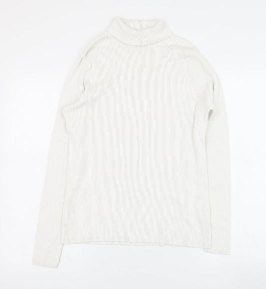 Womens UK Size 16 Marks and Spencer Ivory Pullover Sweatshirt