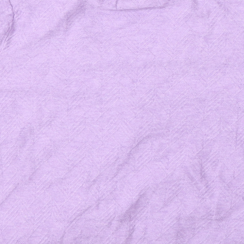 Womens UK Size L Marks and Spencer Purple Pullover Jumper