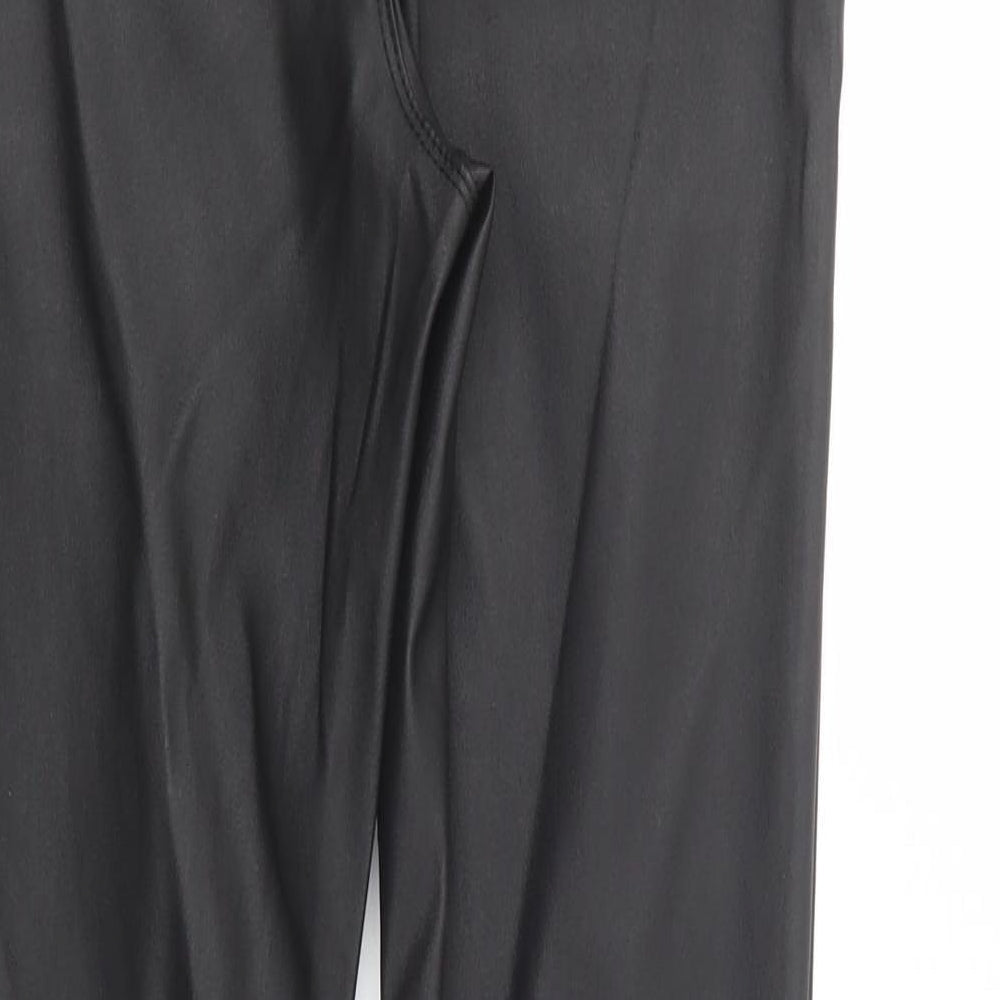 Womens UK Size 8 Denim Co. Regular Fit Jegging Black Trousers